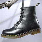 Boots Lace Up Low Heel Casual Ankle Boots For Students-BS01040-Veeddydropshipping
